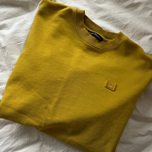 Acne Studios Sweatshirt (XS) Yellow - Picture 4 of 4